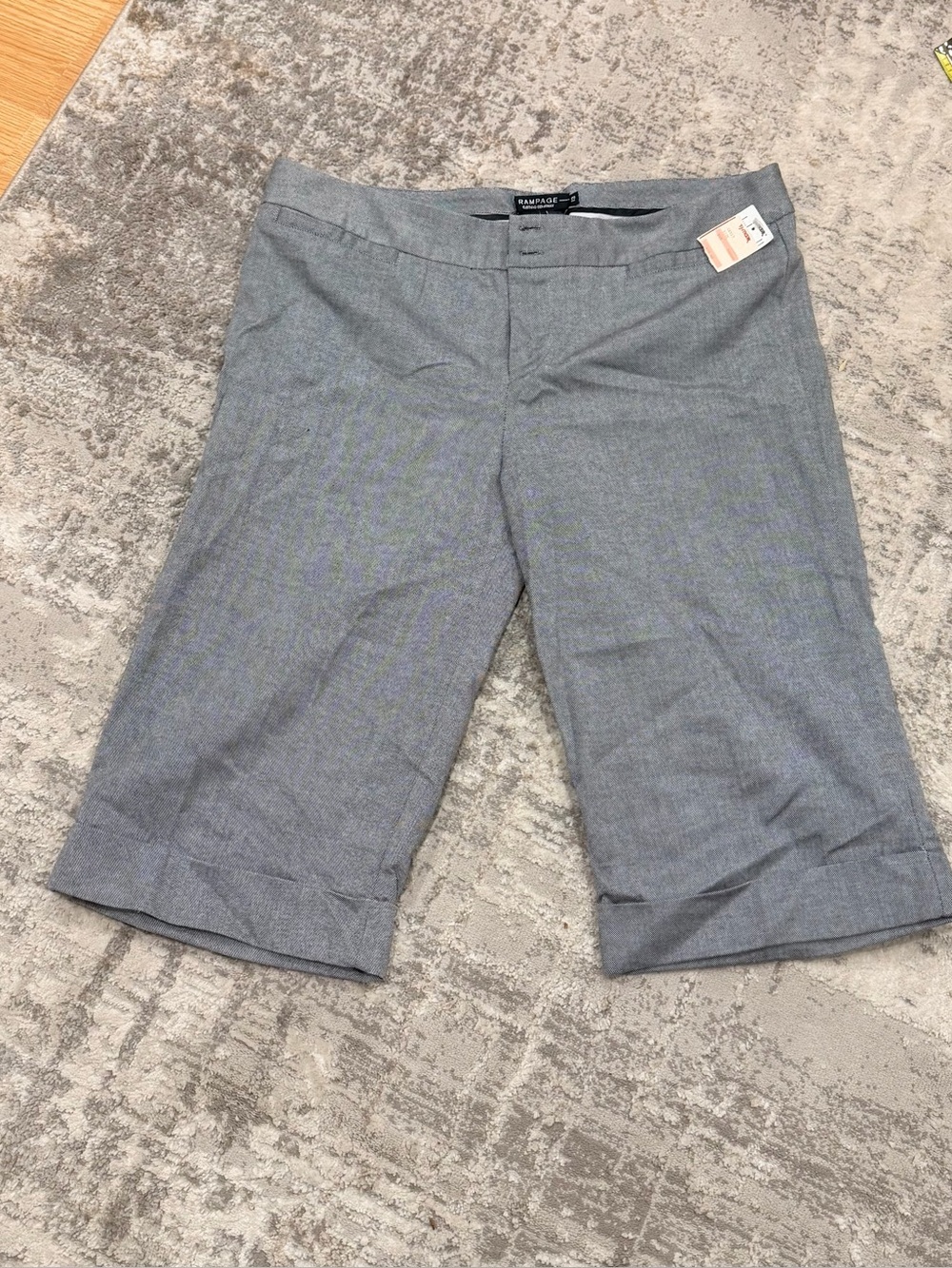 Gray Bermuda Dress pants
